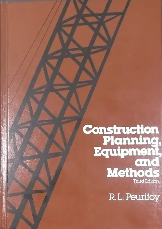 Capa do Livro Construction Planning, Equipment and Methods - R. L. Peurifoy