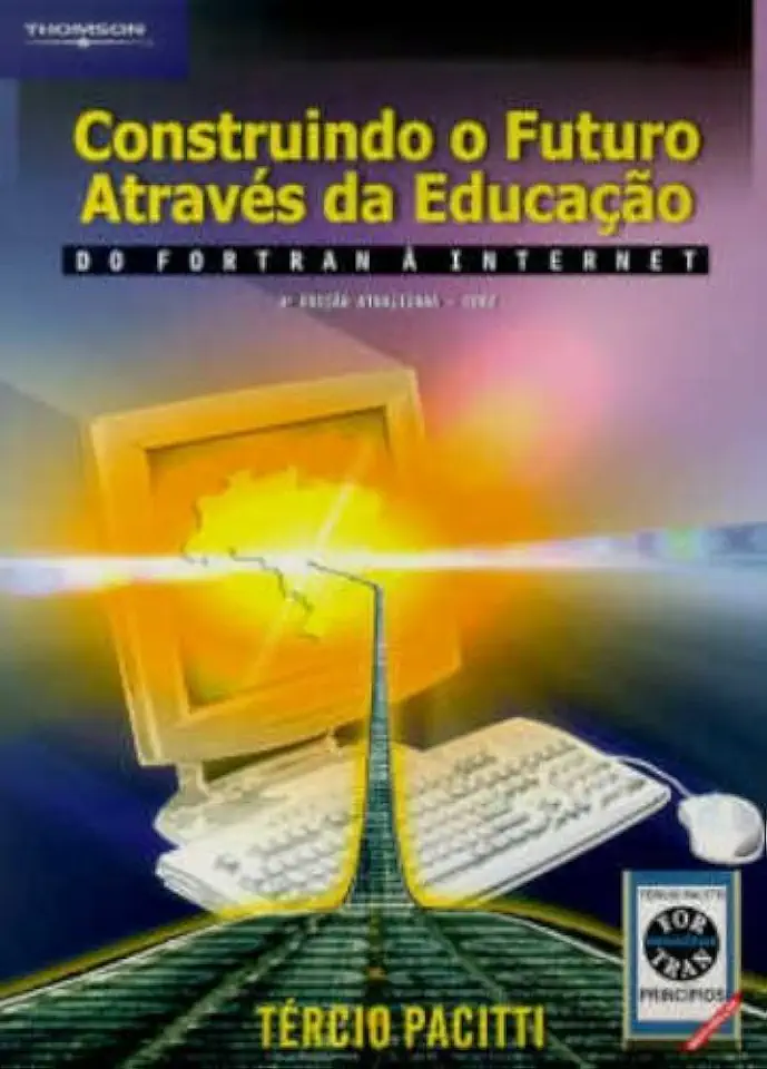 Capa do Livro Construindo o Futuro Através da Educação - Tércio Pacitti