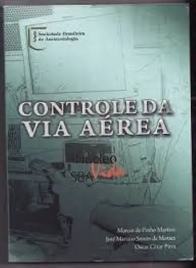 Capa do Livro Controle da Via Aérea - Márcio de Pinho Martins e Outros