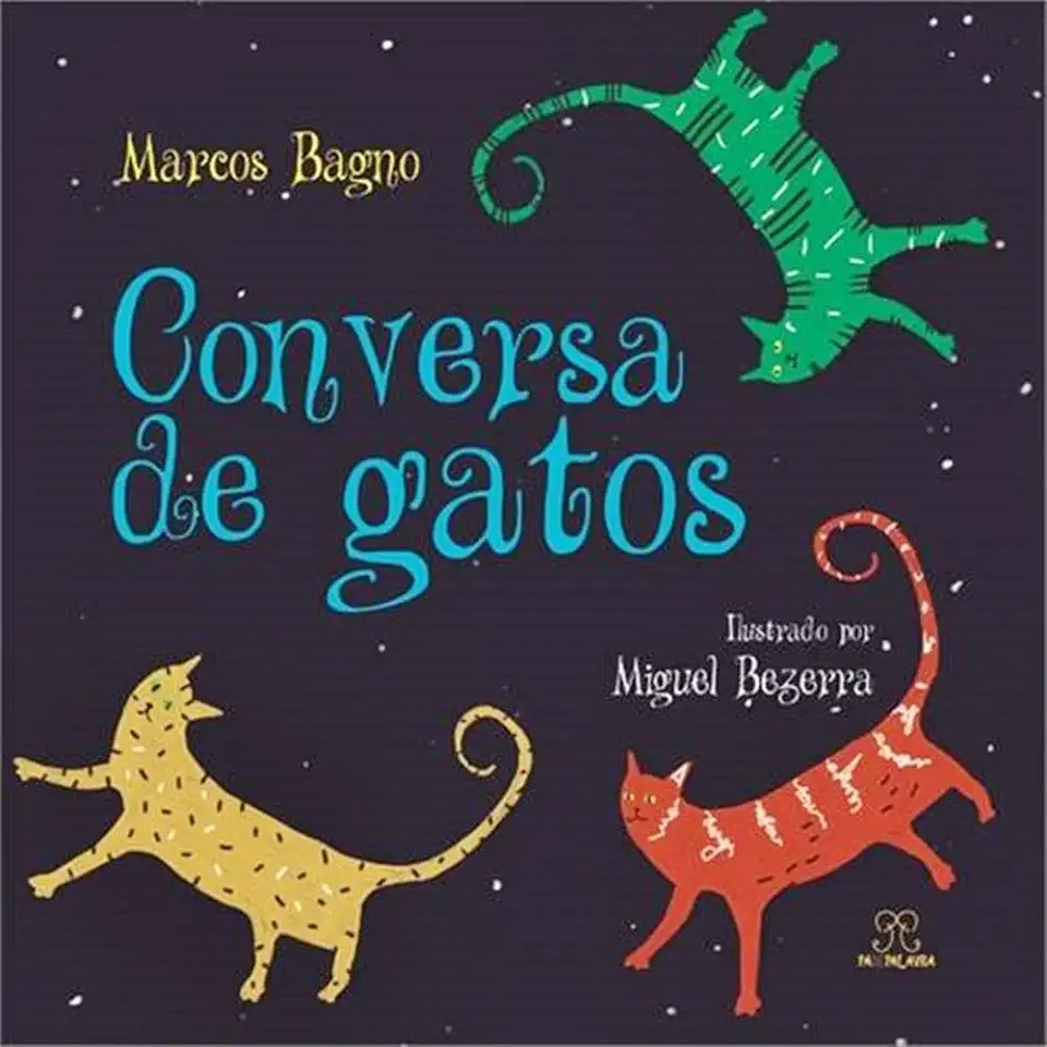 Capa do Livro Conversa de Gatos - Marcos Bagno