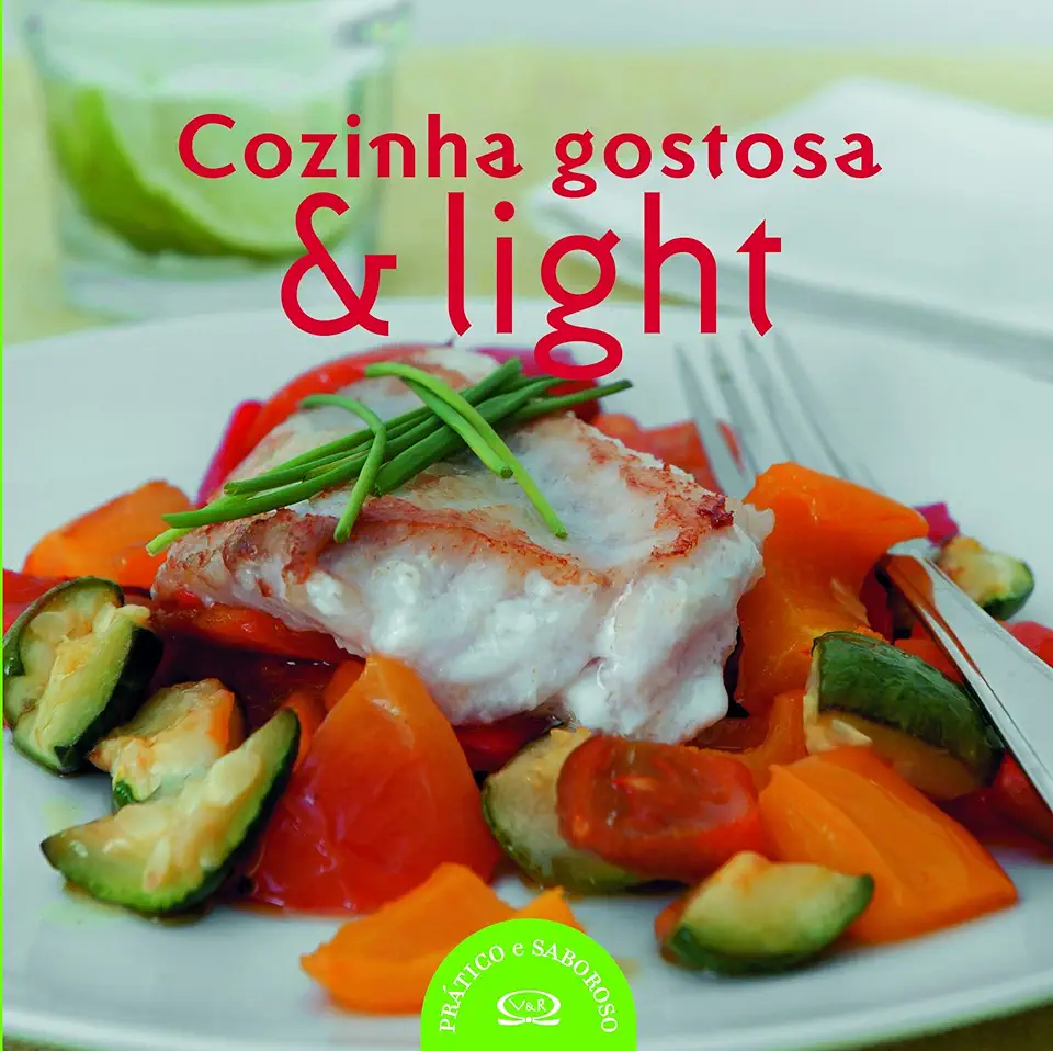 Capa do Livro Cozinha Gostosa e Light - Chef Pia Fendrik