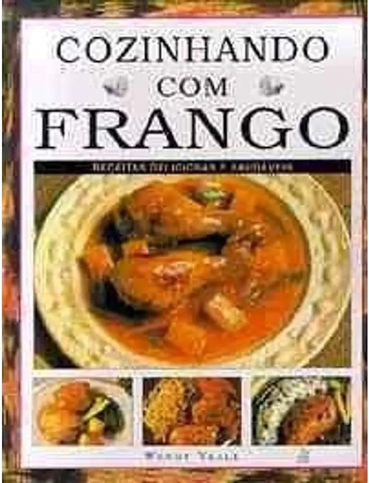 Capa do Livro Cozinhando Com Frango - Wendy Veale