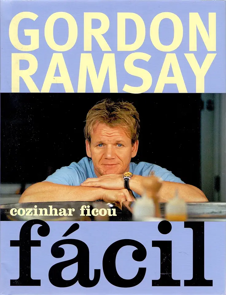 Capa do Livro Cozinhar Ficou Fácil - Gordon Ramsay