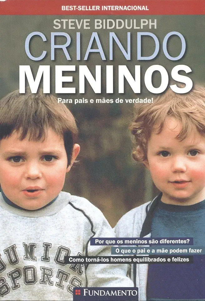 Capa do Livro Criando Meninos - Steve Biddulph