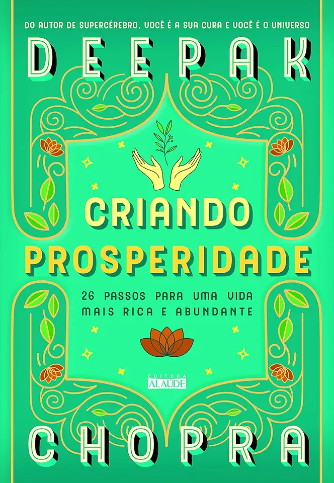 Capa do Livro Criando Prosperidade - Deepak Chopra