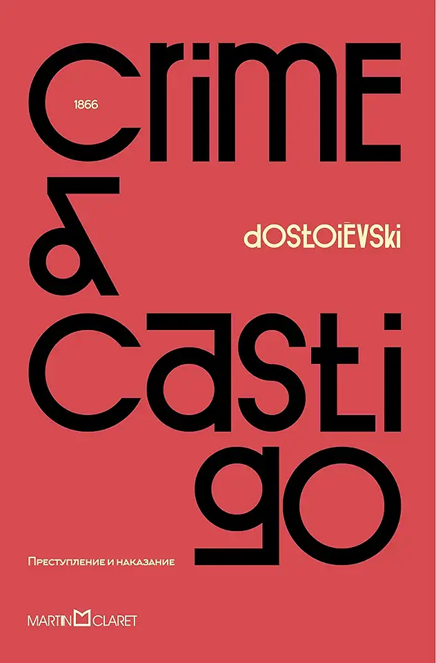 Capa do Livro Crime e Castigo - Fiódor Dostoiévski