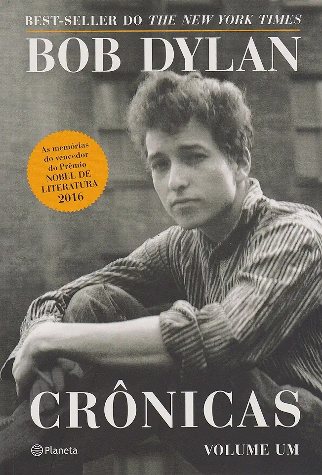 Capa do Livro Crônicas Volume Um - Bob Dylan