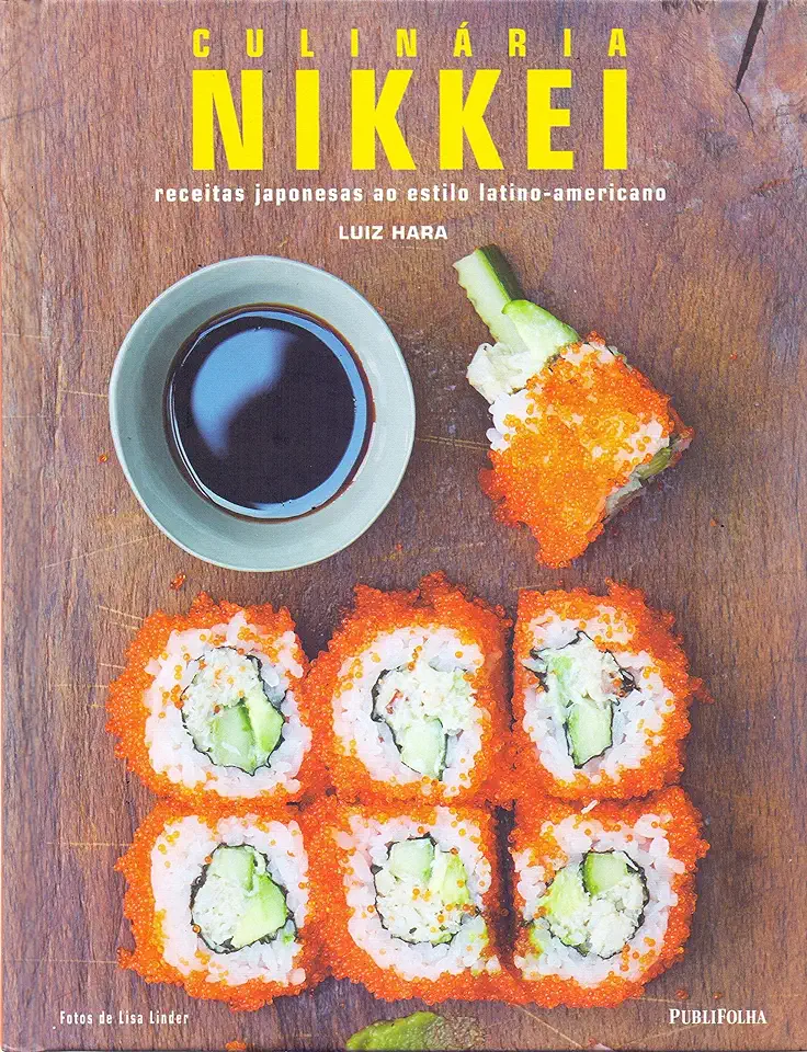 Capa do Livro Culinária Nikkei - Hara, Luiz