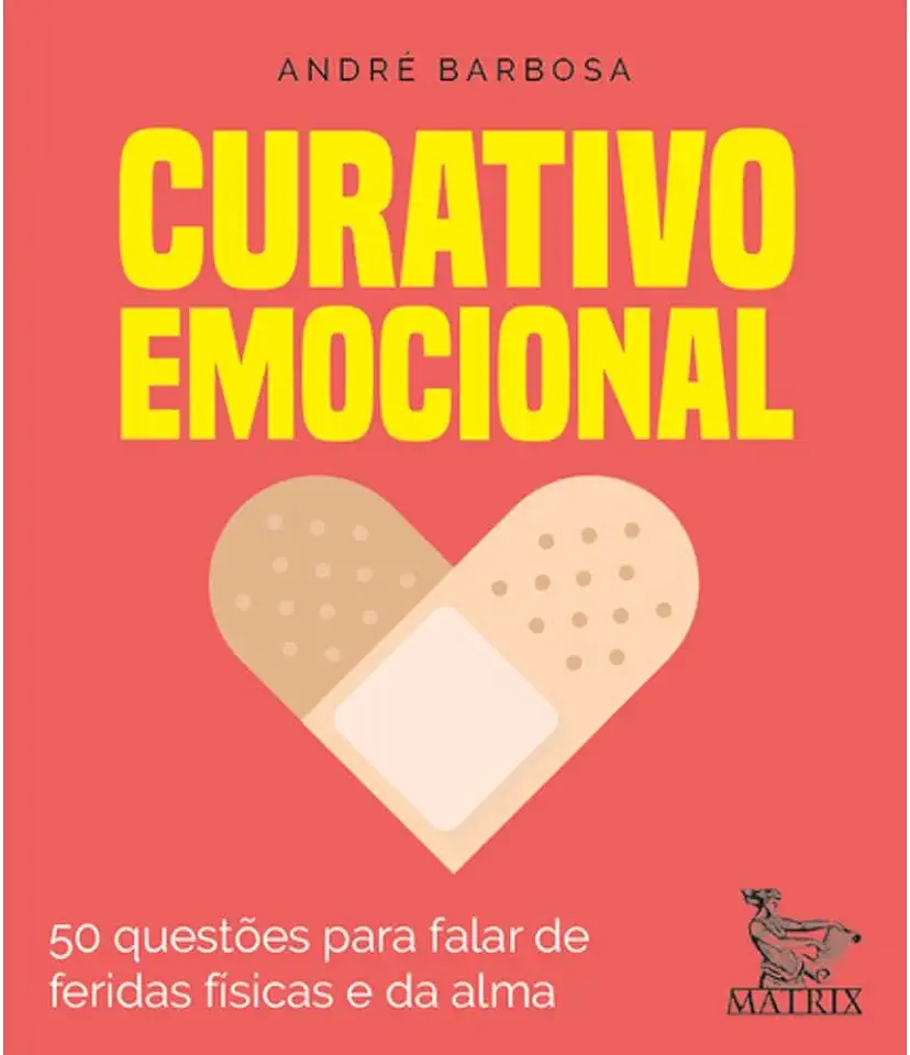 Capa do Livro Curativo emocional - Barbosa, André