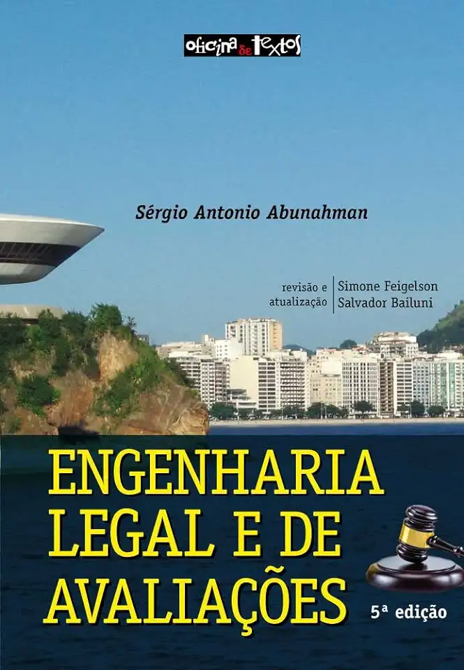 Capa do Livro Curso Básico de Engenharia Legal e de Avaliações - Sérgio Antonio Abunahman