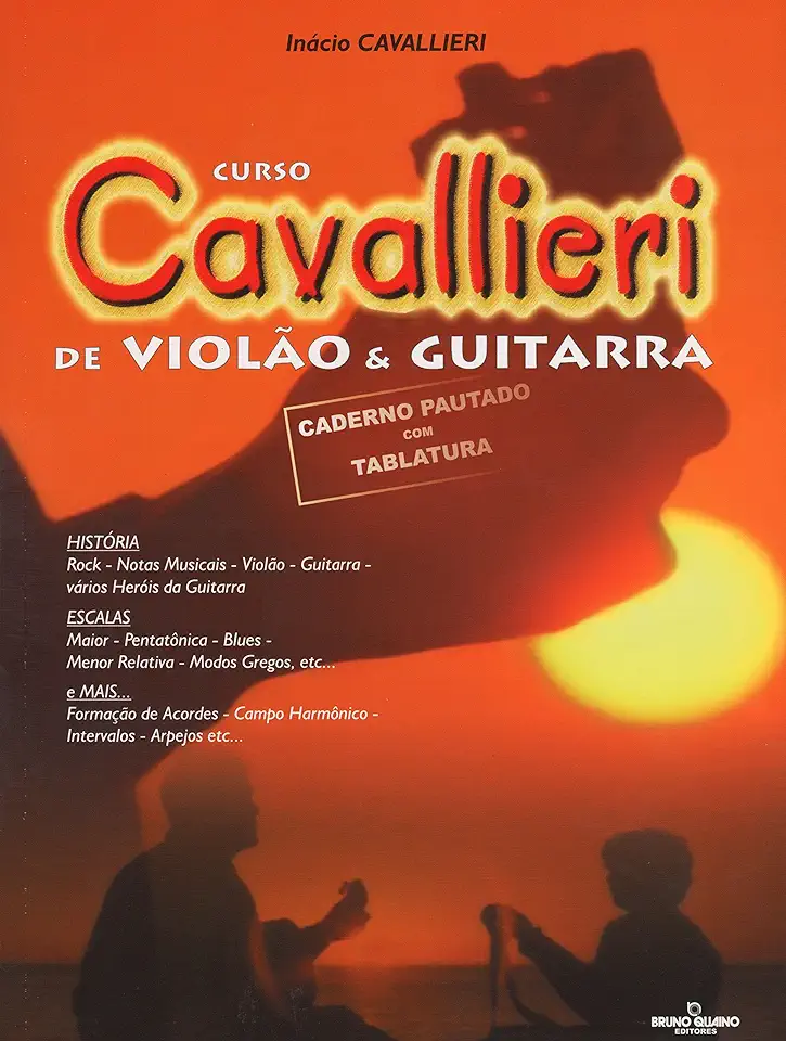 Capa do Livro Curso Cavallieri de Violão e Guitarra - Inácio Cavallieri