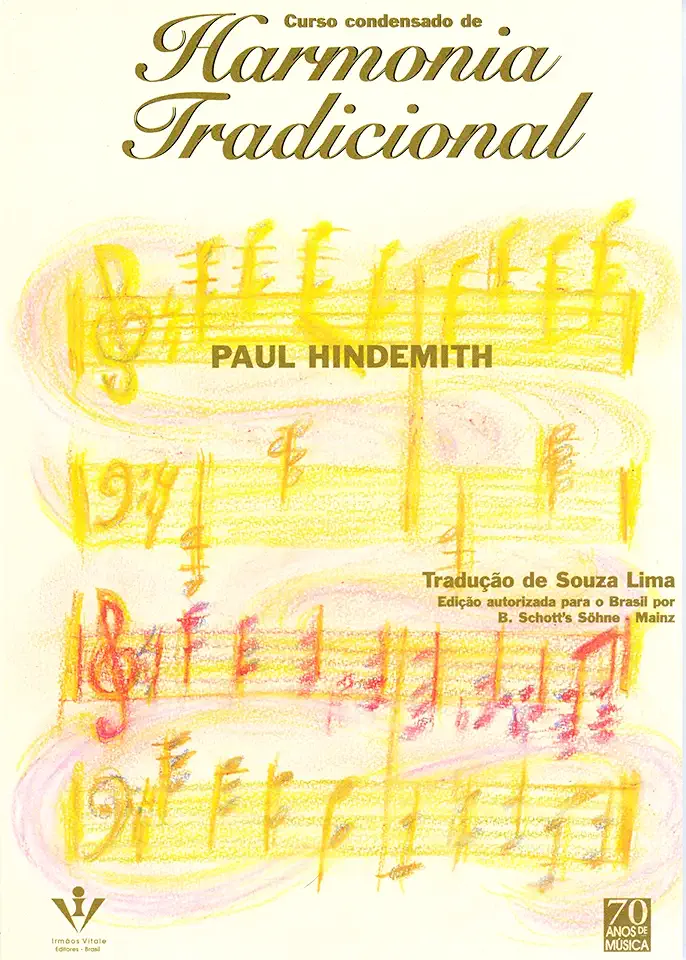 Capa do Livro Curso Condensado de Harmonia Tradicional - Paul Hindemith