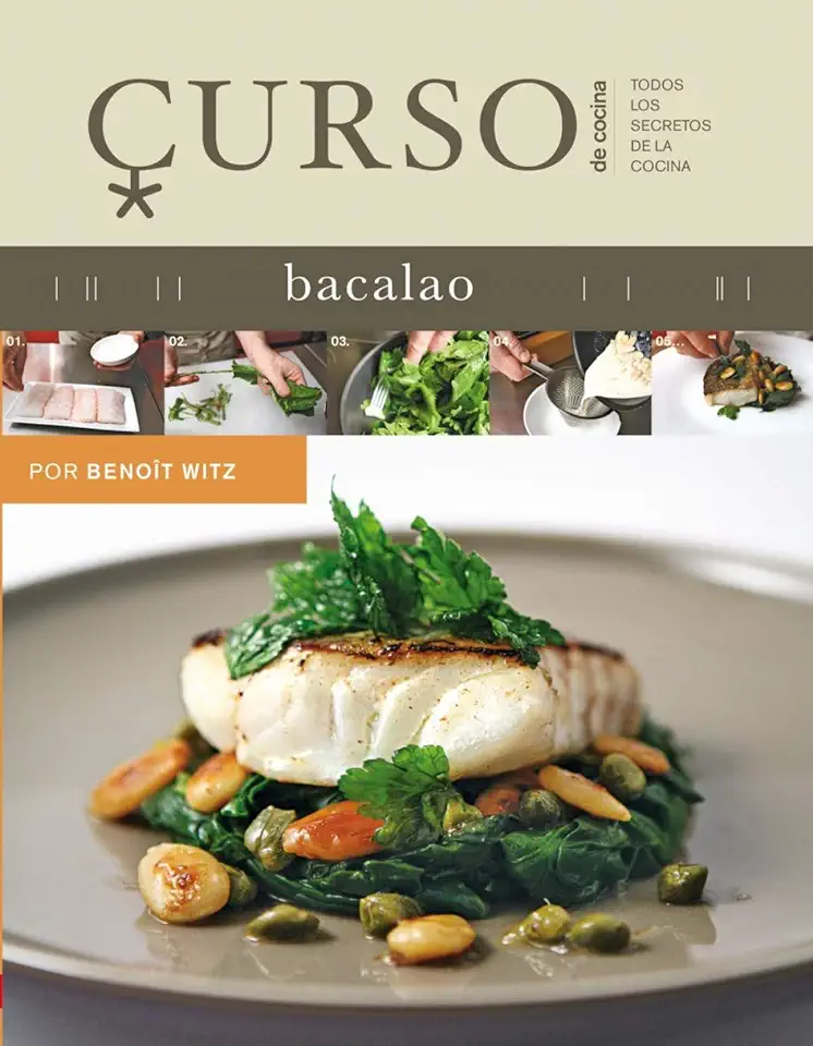 Capa do Livro Curso de Cocina Bacalao - Benoit Witz