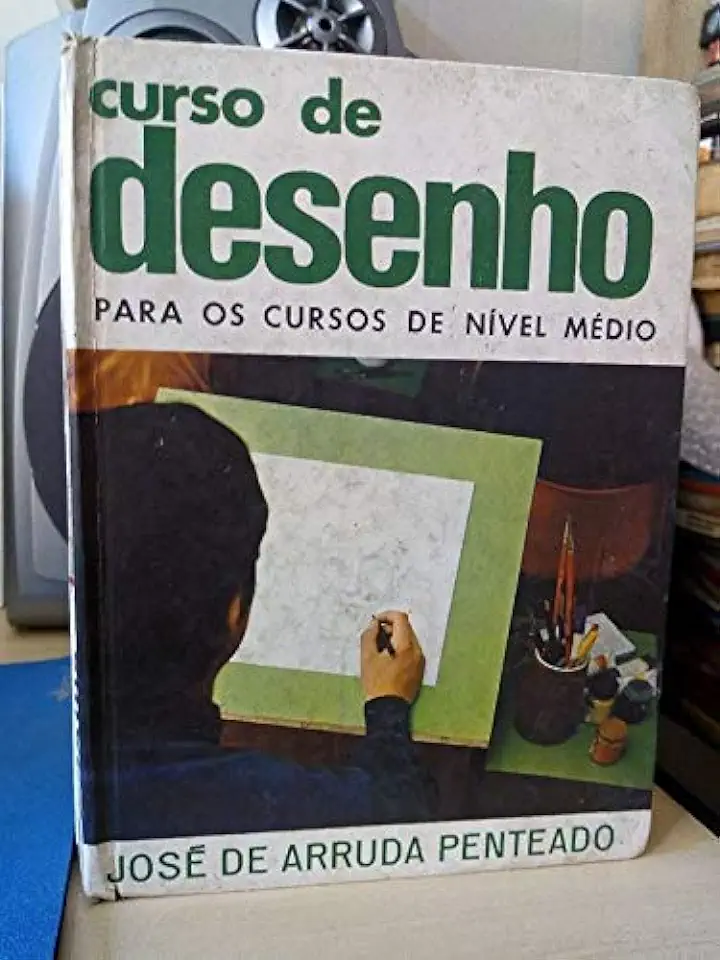 Capa do Livro Curso de Desenho - José de Arruda Penteado