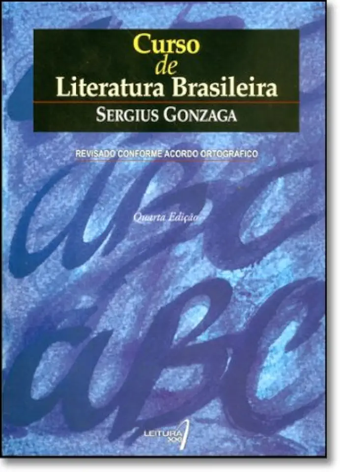 Capa do Livro Curso de Literatura Brasileira - Sergius Gonzaga