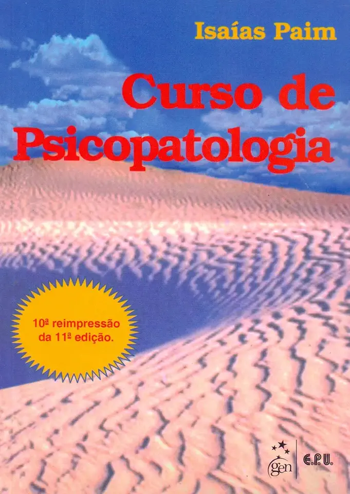 Capa do Livro Curso de Psicopatologia - Isaías Paim