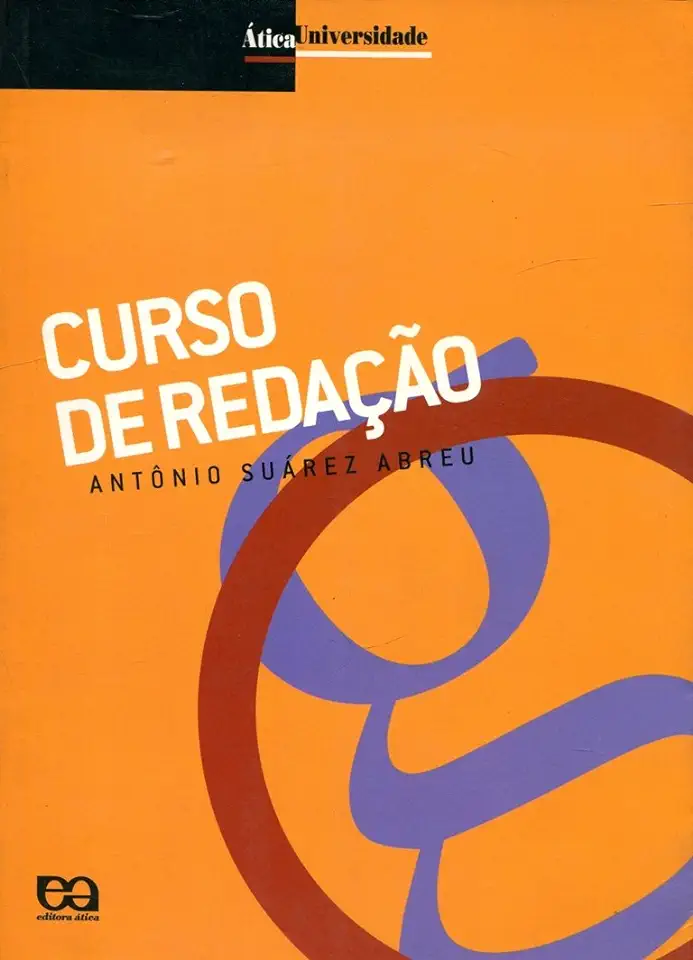 Capa do Livro Curso de Redação - Antônio Suárez Abreu