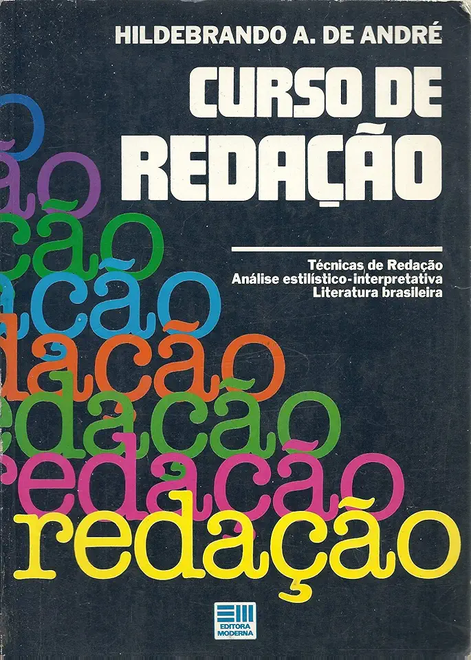 Capa do Livro Curso de Redação - Hildebrando A. de André