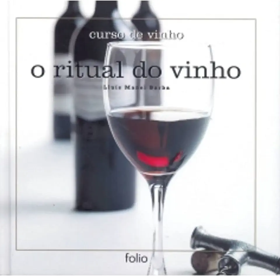 Capa do Livro Curso de Vinho - o Ritual do Vinho - Lluís Manel Barba