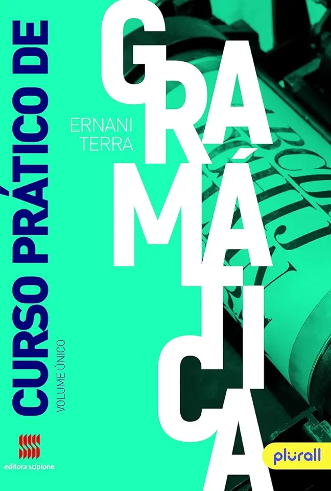 Capa do Livro Curso Prático de Gramática - Ernani Terra