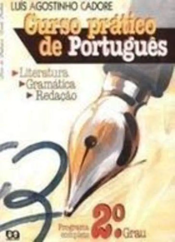 Capa do Livro Curso Prático de Português - Luís Agostinho Cadore