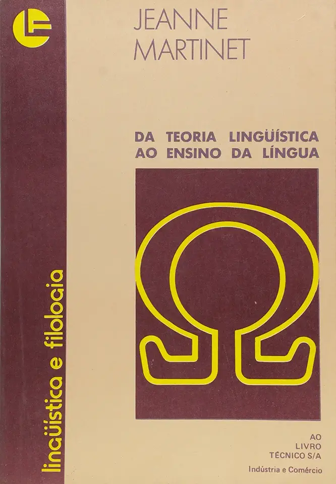 Capa do Livro Da Teoria Linguística ao Ensino da Língua - Jeanne Martinet