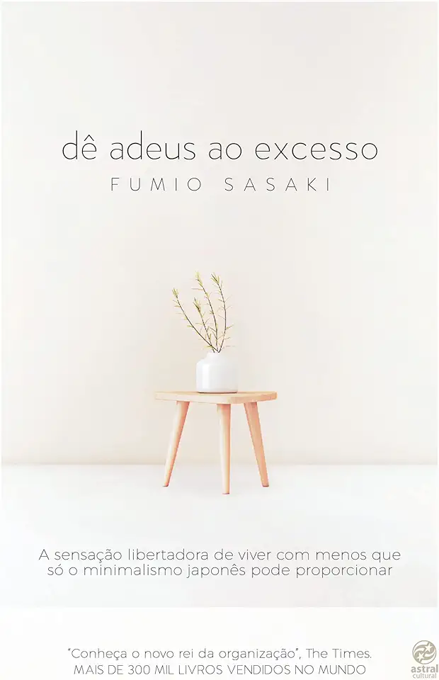 Capa do Livro Dê Adeus Ao Excesso - Fumio Sasaki