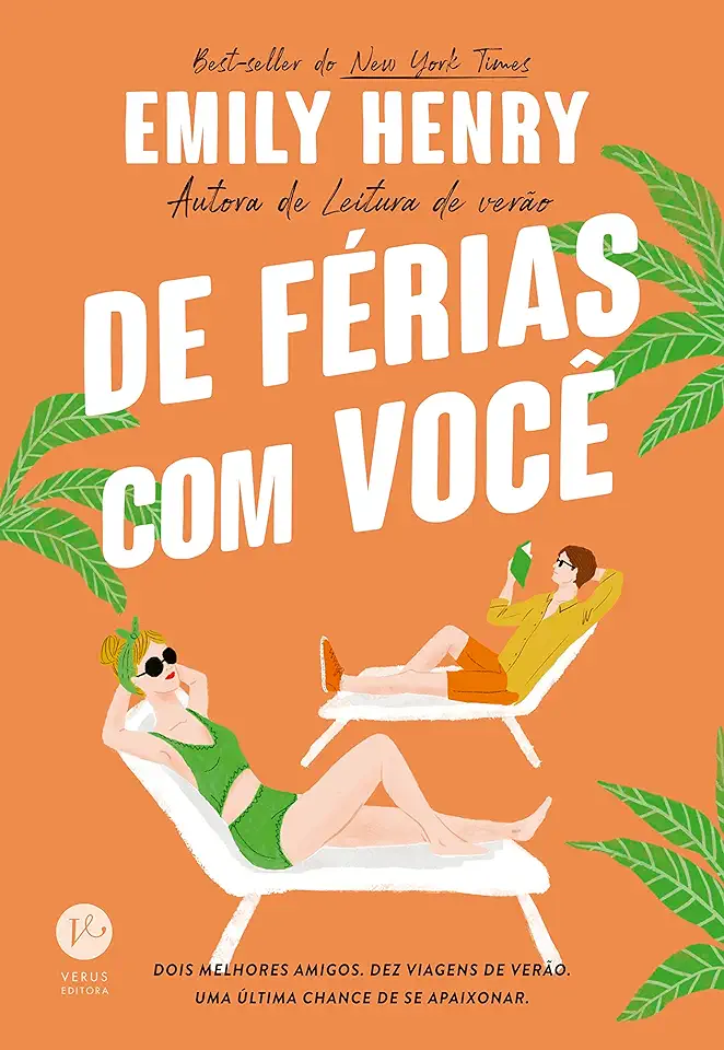 Capa do Livro De férias com você - Emily Henry