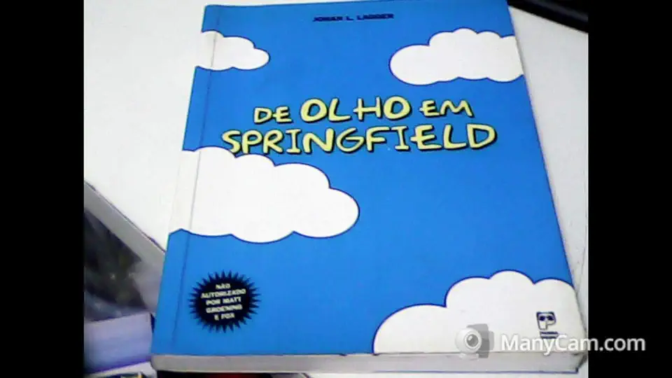 Capa do Livro De Olho Em Springfield - Johan L. Lagger