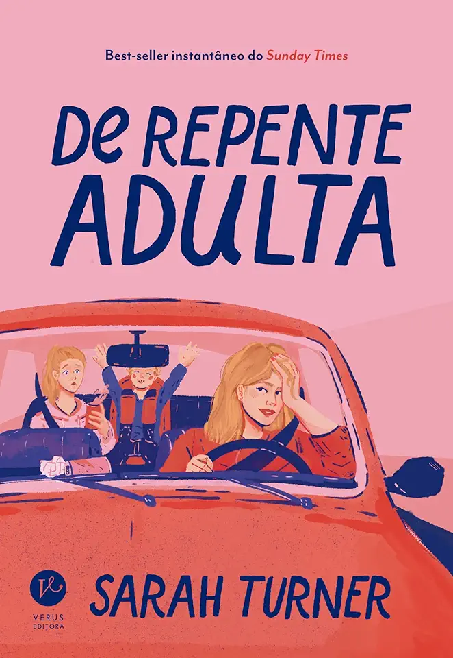 Capa do Livro De repente adulta - Sarah Tuner