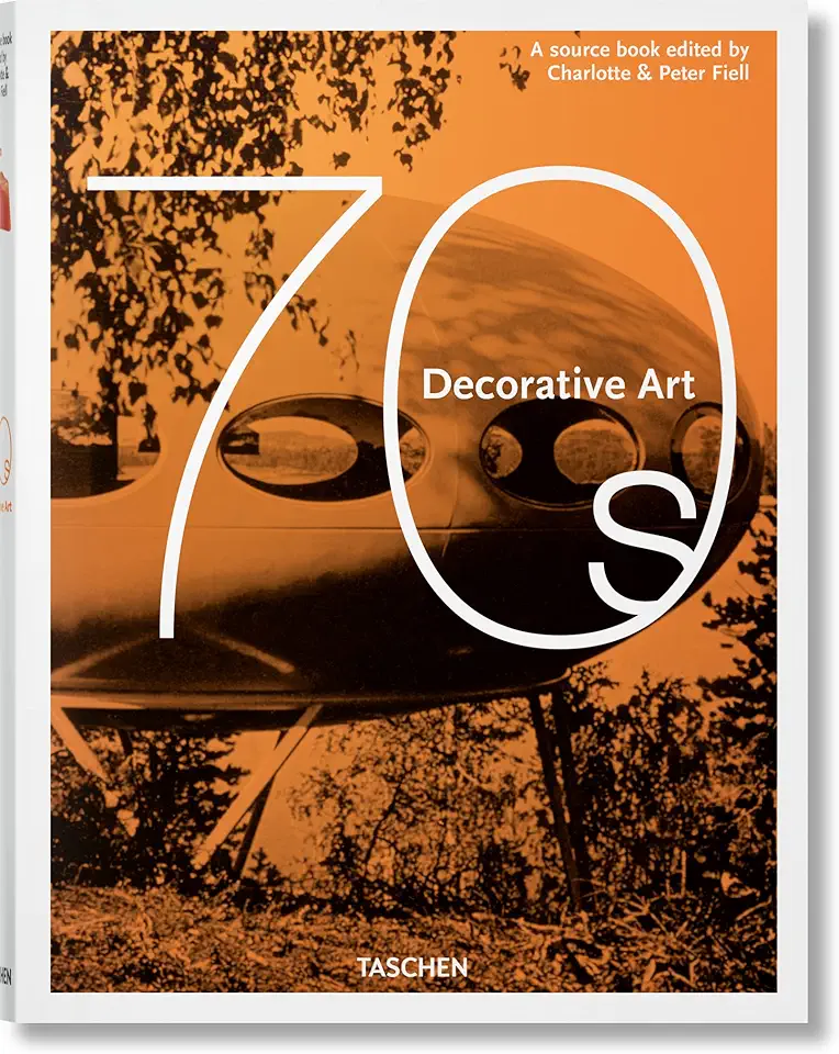 Capa do Livro Decorative Art 70s - Charlotte y Peter Fiell