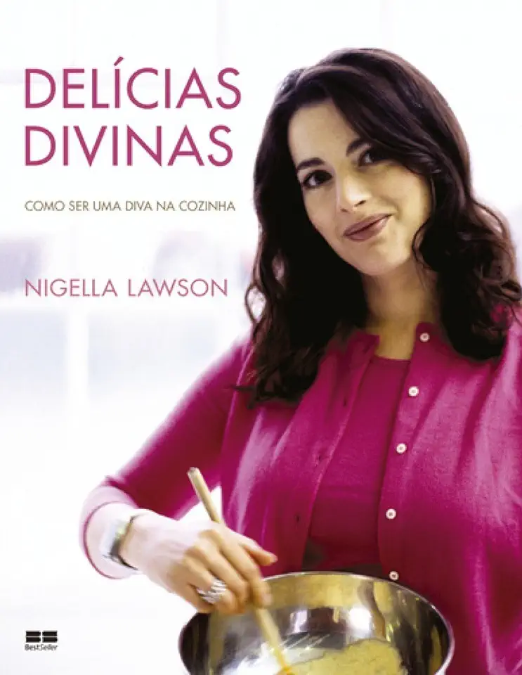 Capa do Livro Delícias Divinas: Como ser uma Diva na Cozinha - Capa Dura - Nigella Lawson