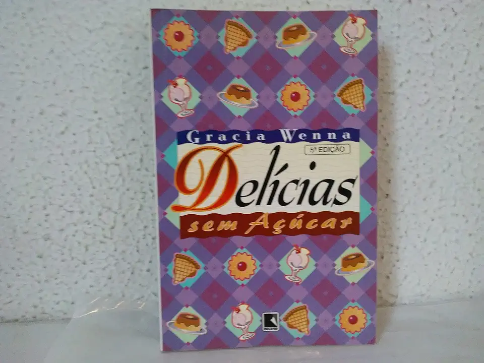 Capa do Livro Delícias sem Açúcar - Gracia Wenna