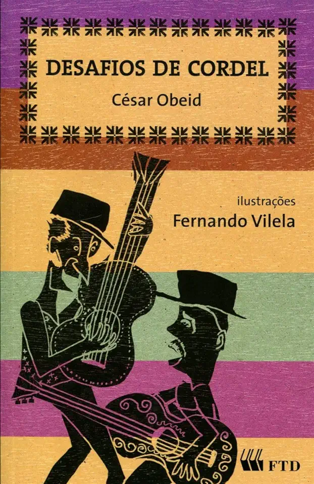 Capa do Livro Desafios de Cordel - César Obeid