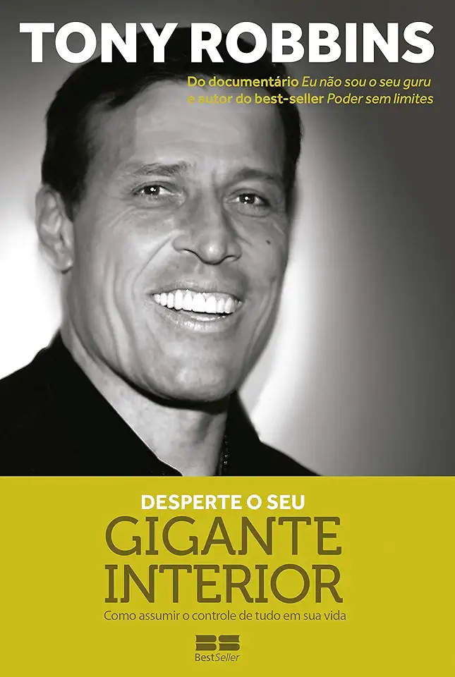 Capa do Livro Desperte o Gigante Interior - Anthony Robbins