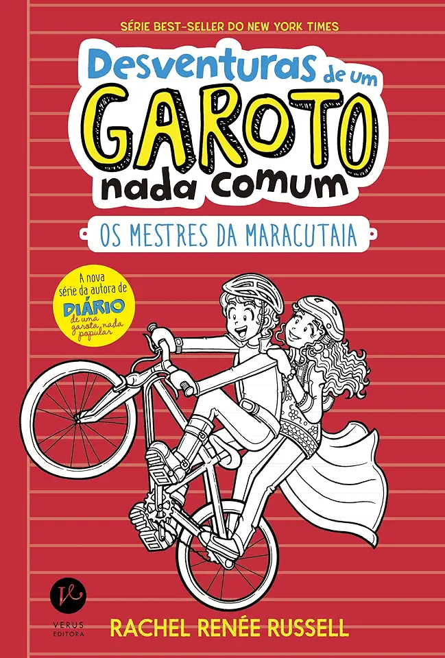 Capa do Livro Desventuras de um garoto nada comum 3 - Russell, Rachel Renée