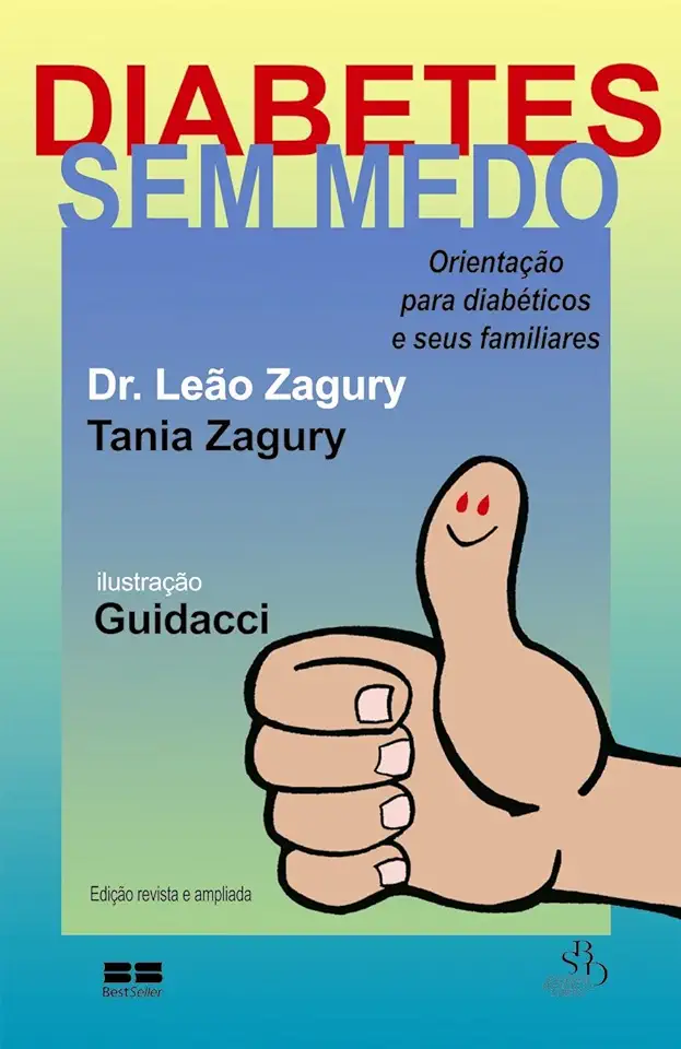 Capa do Livro Diabetes sem Medo - Leão Zagury