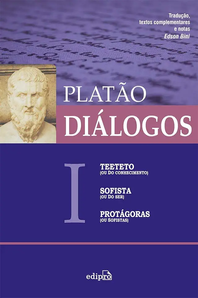 Capa do Livro Diálogos - Platão