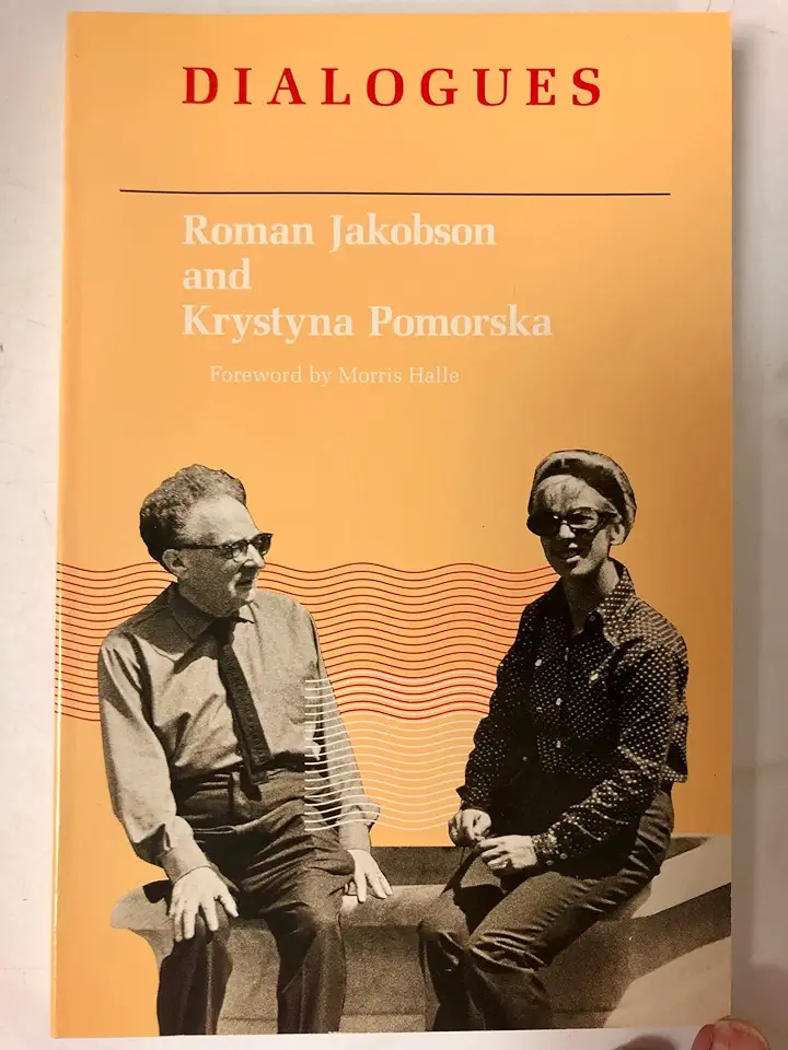 Capa do Livro Diálogos - Roman Jakobson e Krystyna Pomorska