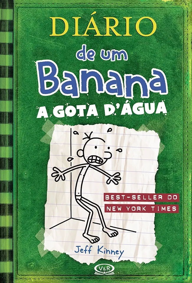 Capa do Livro Diário de um Banana - a Gota D Água - Jeff Kinney