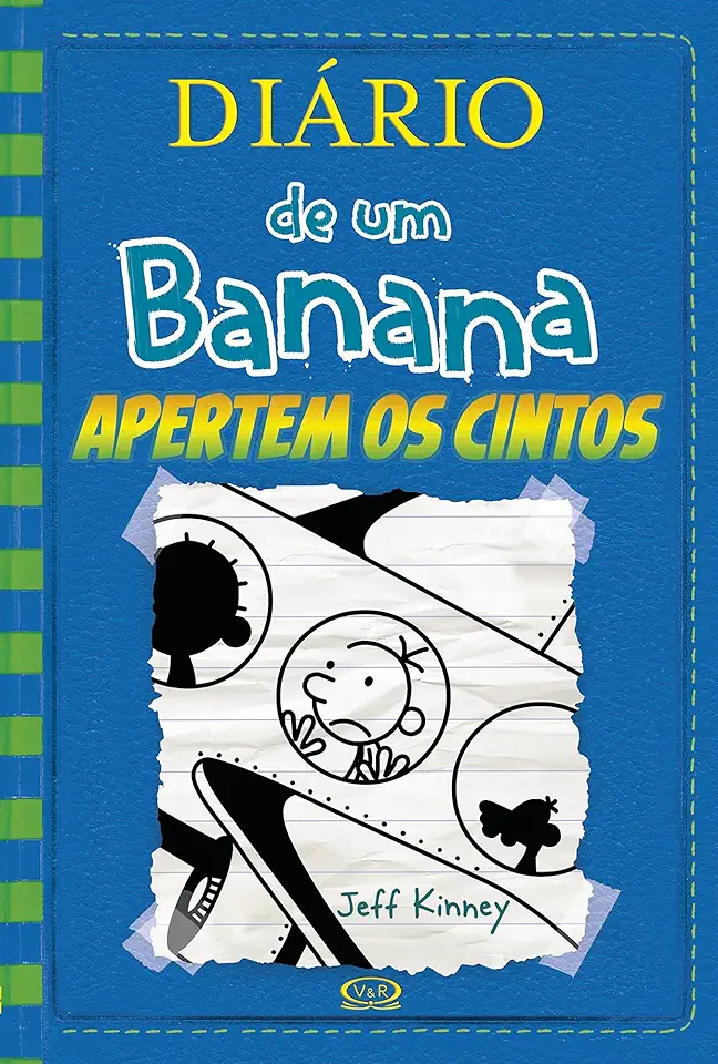 Capa do Livro Diário de um Banana - Apertem os Cintos - Jeff Kinney