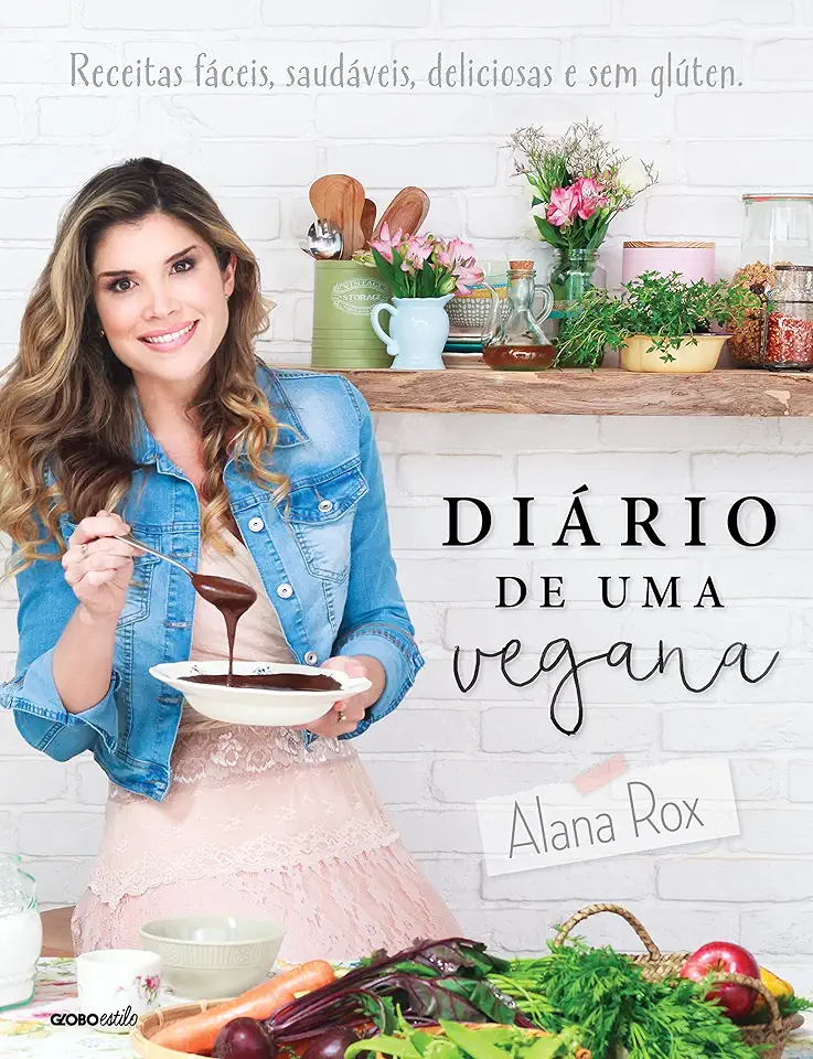 Capa do Livro Diário de uma Vegana - Alana Rox