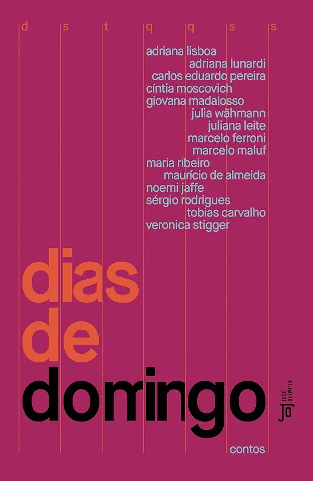 Capa do Livro Dias de domingo - Veronica Stigger, Tobias Carvalho