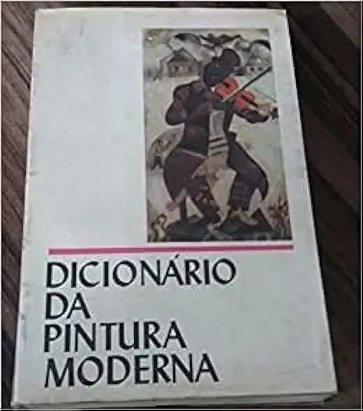 Capa do Livro Dicionário da Pintura Moderna - Jacy Monteiro