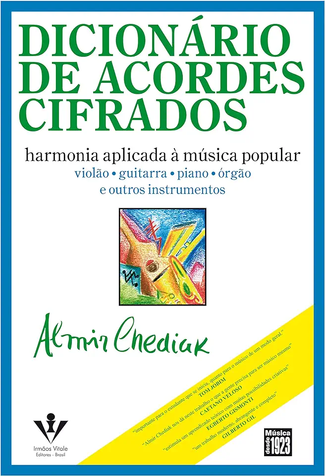 Capa do Livro Dicionário de Acordes Cifrados - Almir Chediak