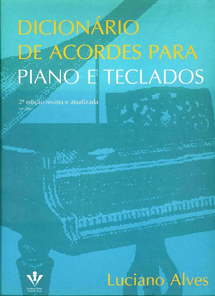 Capa do Livro DICIONÁRIO DE ACORDES PARA PIANO E TECLADOS - Luciano Alves