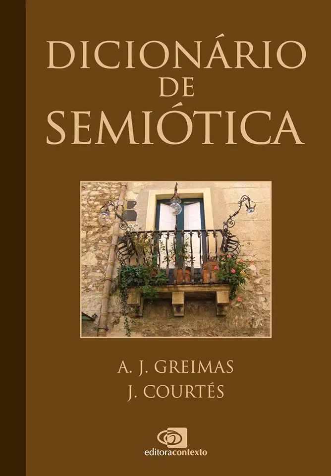 Capa do Livro Dicionário de Semiótica - A. J. Greimas / J. Courtés