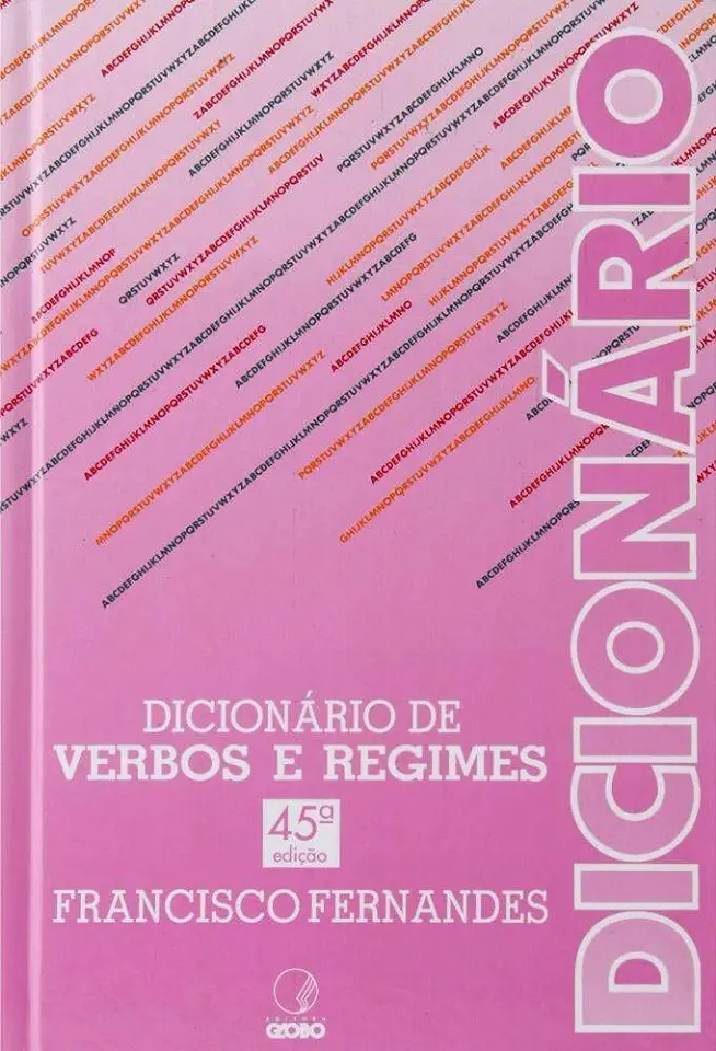 Capa do Livro Dicionário de Verbos e Regimes - Francisco Fernandes