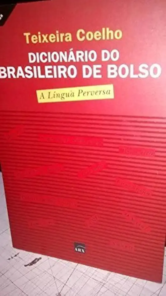 Capa do Livro Dicionário do Brasileiro de Bolso - Teixeira Coelho