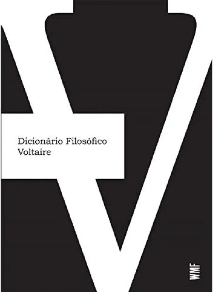 Capa do Livro Dicionário Filosófico - Voltaire